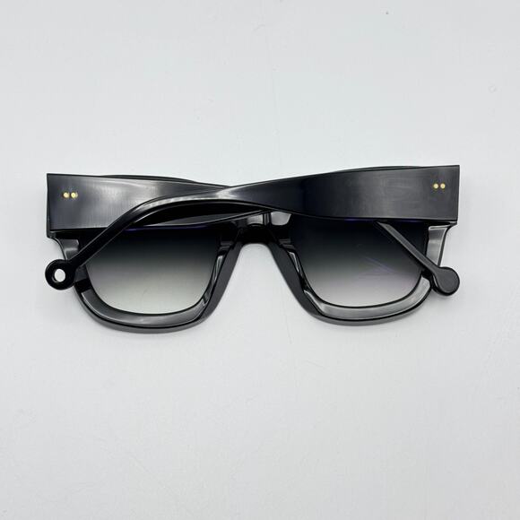 Nathalie Blanc Sunglasses Zaza C196 Black Butterfly Gradient Lens 50-23-145 New main image 11